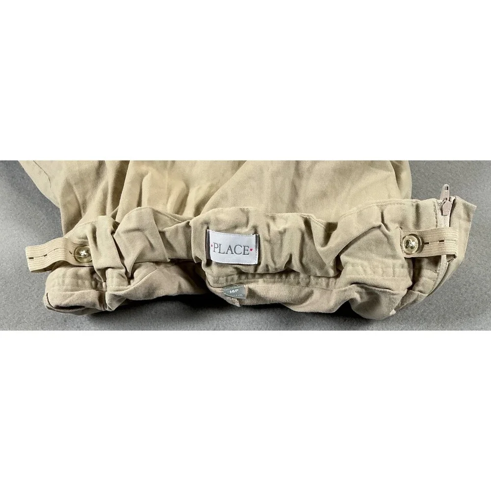 The Children's Place Skort Girls 14 Plus Khaki Pleated School Uniform‎